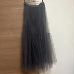 ティアードチュールスカート