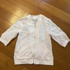 branshes ジップアップジャケット ピンク 140cmのサムネイル