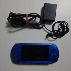 SONY PSP 本体 青色 ACアダプター付き