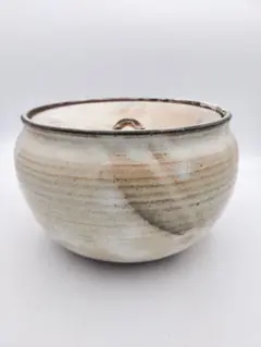 Ｗ６７　水指　『即中斎好　萬古捻梅』『福森比路志 造』　共箱　茶道具 即中斎好写 捻梅水指 水出宋絢造 共箱（塗蓋付） : 茶道具商 越中屋