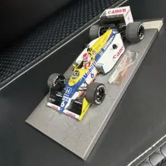 スパーク製ウィリアムズ・ホンダＦＷ１１Ｂ　1／１８　８７年日本ＧＰ　Ｎ・ピケ仕様 スパーク製ウィリアムズ・ホンダFW11B 1／18 87年日本GP N