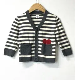 ＊baby GAP＊ハートカーディガン 90cm