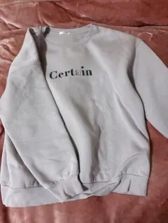 ハニーズGLACIERハニぽかパール付ロゴトレーナー