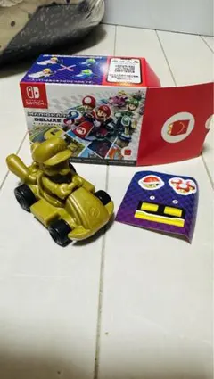 マクドナルド　ハッピーセット　マリオカート　ゴールドマリオ