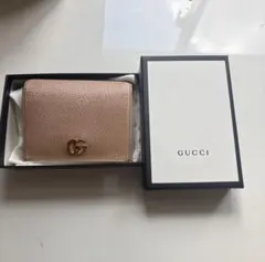 GUCCI二つ折りピンク　箱付きのサムネイル