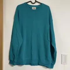 aimohaMEN スウェット　XLサイズ　ブルー