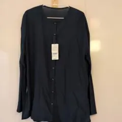 AMERICAN HOLICダークブルー 長袖ブラウス　カーディガン