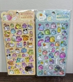 【2枚セット】オバケ★うるちゅる系シール