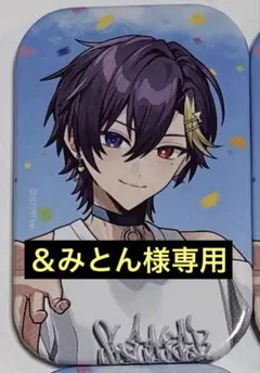 すにすて だいきり スクエア缶バッジ