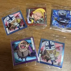 ワンピース大海賊シールウエハースLOG.12　5枚セット