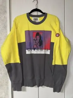 C.E CAVEMPTグラフィックプリント トレーナー イエロー L