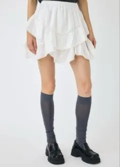 moussy DRAPE LACE MINI スカートのサムネイル
