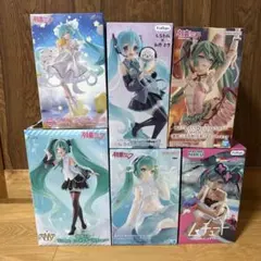 初音ミク フィギュア まとめ売り 7点セット 初音ミク 新品未開封フィギュア 7点まとめ売り - メルカリ