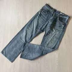 エドウィン　メンズ ストレートデニム ジーンズ　ヴィンテージ　xl
