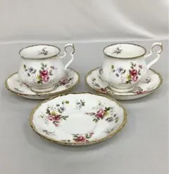 ROYAL ALBERT〝テンダネス” コーヒーカップ&ソーサー 2客セット