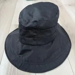 ブラック バケットハット 調整可能