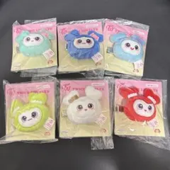 TWICE ラブリー GIGO限定 ぬいぐるみヘアピン 6点セット