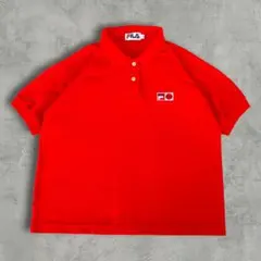 90s Vintage FILA 半袖ポロシャツ 刺繍ロゴ アメカジ ストリートのサムネイル