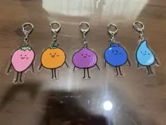 【美品】ドラマ REAL⇔FAKE ベリーファミリーキーホルダー 5点セット