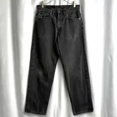 カナダ製 90s Levi's 550 ブラック デニム バギー パンツ