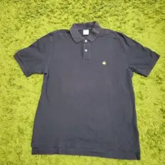 ブルックスブラザーズ 鹿の子ポロシャツ 紺 346 90sビンテージ