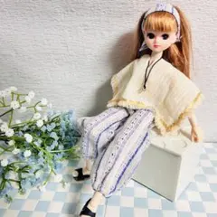 4899 22cmドール服 ハンドメイド 3点セット - メルカリ