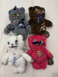 USJ 2025 ハミクマ ソウル パンク キャンディ ぬいぐるみ 4点セット