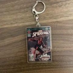スパイダーマンのキーホルダー