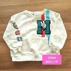 ZARA Disney トレーナー 12-18ヶ月 裏起毛