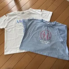 ALGY プリントTシャツ 2枚セット