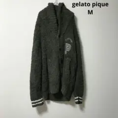gelato pique もこもこパーカー グリーン M ジェラピケ