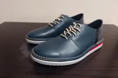 【未使用】 LANVIN en Bleu スニーカー メンズ ネイビー系
