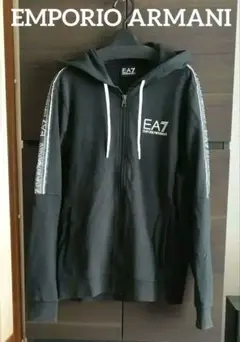 EA7 エンポリオアルマーニ ジップアップパーカー 黒