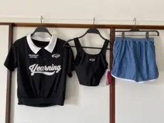 新品未使用タグ付き　ラブトキシック　セパレート水着　150