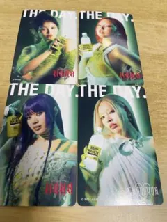 ボディメンテ×ちゃんみな&HANA トレカ　4種セット　新品