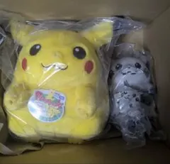 【3点セット】 はじまりのピカチュウ&おかえりピカチュウ ぬいぐるみ