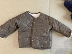 ボア裏地 ブラウンキルティングアウターのサムネイル