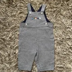 美品　familiar ファミリア オーバーオール サロペット size80