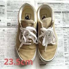 Vans ベージュ スニーカー 23.5cm レディース