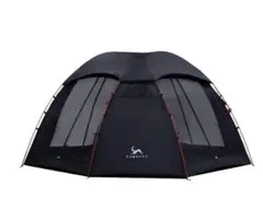 TOMOUNT ドーム型キャンプテント 黒のサムネイル