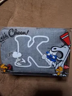 スヌーピー　スクエアポーチ　K