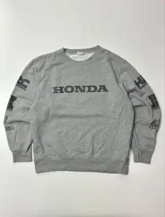 GU × HONDA ホンダ　スウェット　グレー　トレーナー　Lサイズのサムネイル
