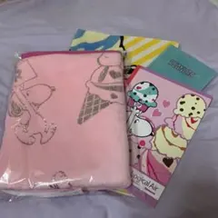 サーティワン　スヌーピーグッズ　4点