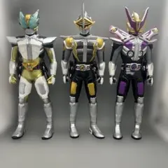 仮面ライダー電王 ビックサイズソフビ 3体セット