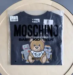 新品タグ付き　Moschino モスキーノ　テディベア　キッズ　tシャツ　6Aのサムネイル