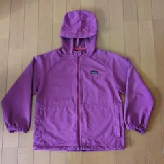 patagonia キッズジャケット パープル