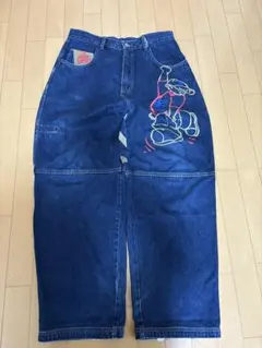 デニム 激レア 極太 HIPHOP bboy sk8 00s jnco B系 - メルカリ
