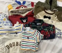 ミキハウス　mikihouse Tシャツ　トレーナー　コート　甚平　まとめ売り