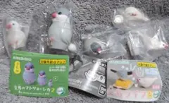 文鳥のマトリョーシカ 2 文鳥ライフ 2 ほか フィギュアセット