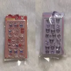 サンリオキャラクターズ ボンボンドロップミニチュアチャーム キティ クロミ